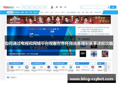 如何通过电视和网络平台观看世界杯预选赛精彩赛事详细攻略