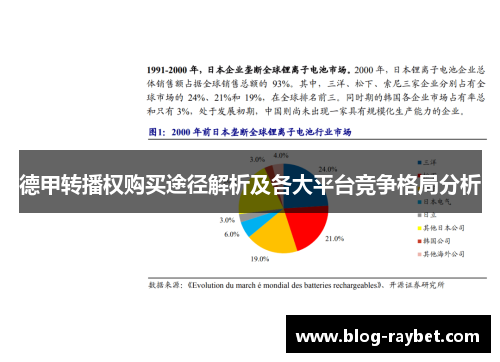 德甲转播权购买途径解析及各大平台竞争格局分析