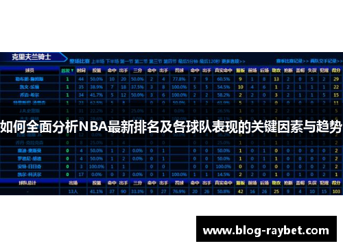 如何全面分析NBA最新排名及各球队表现的关键因素与趋势